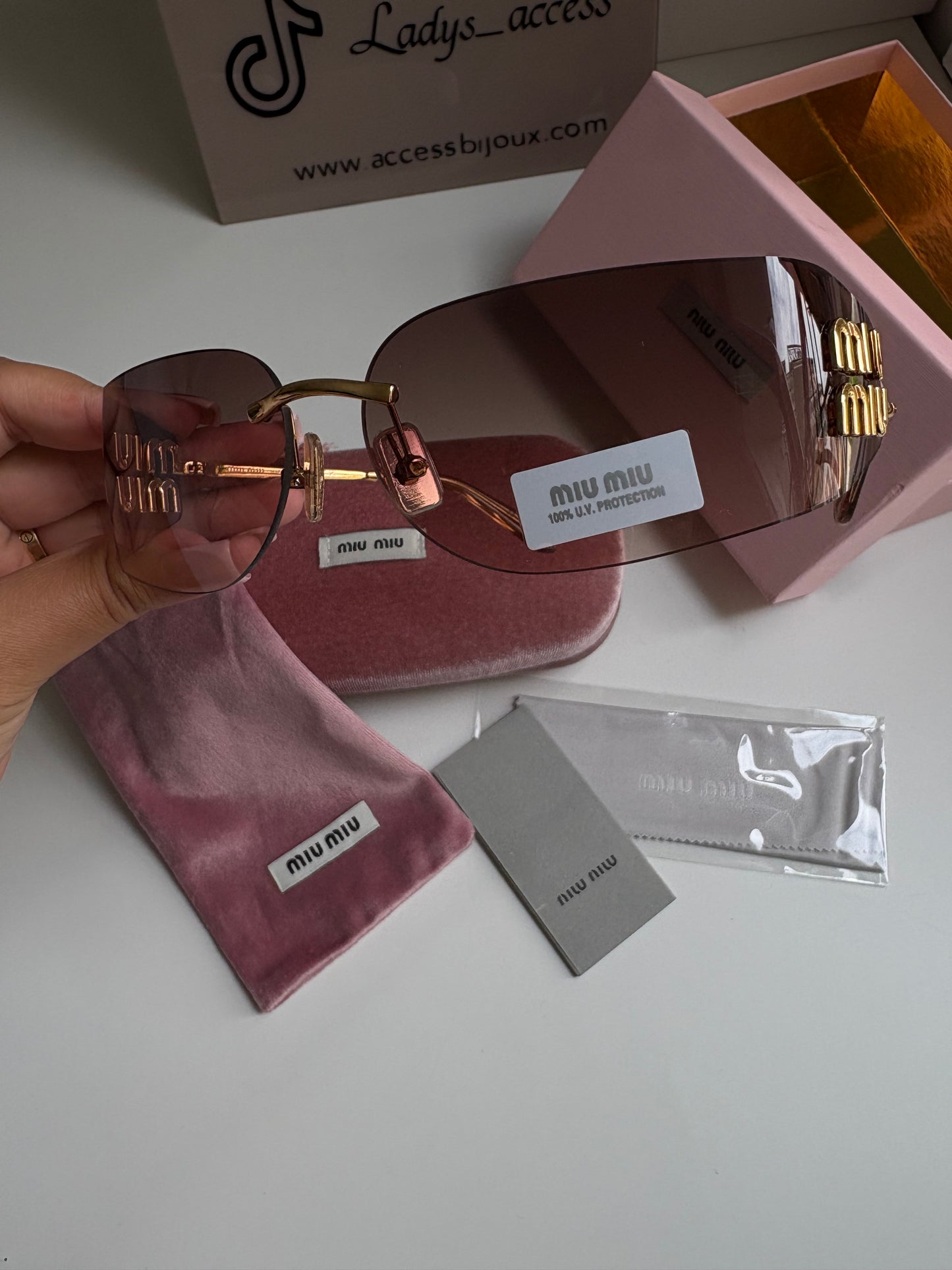 Lunette mui marron